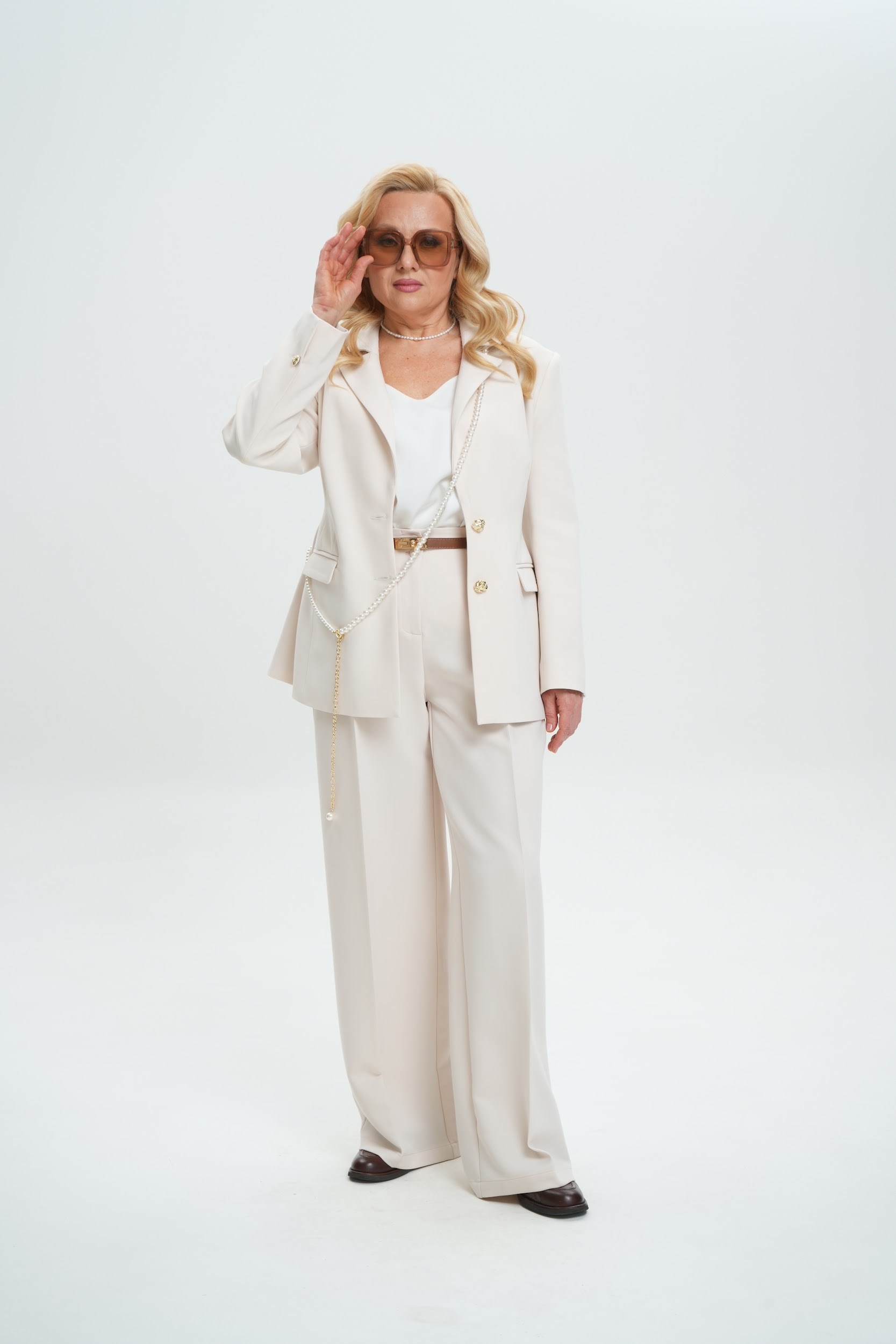 Пиджак А140 Молочный