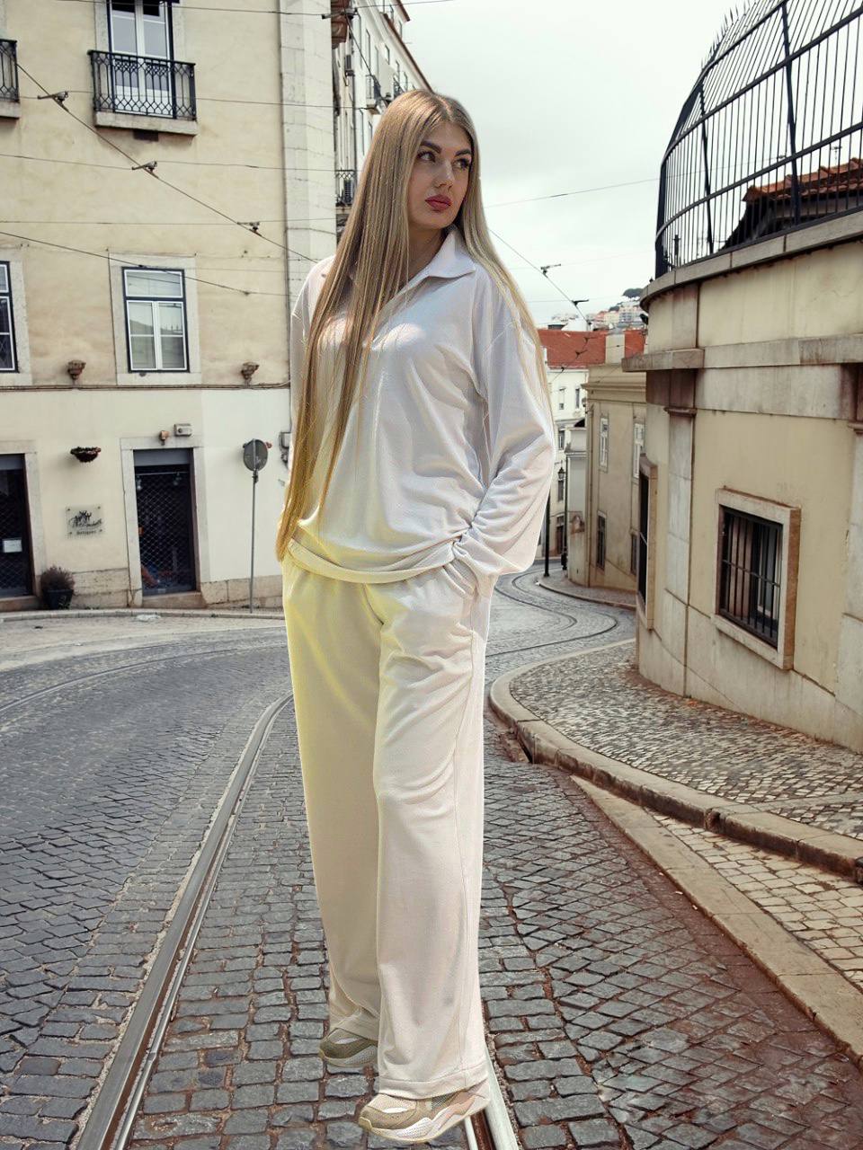 Джемпер А114 Молочный