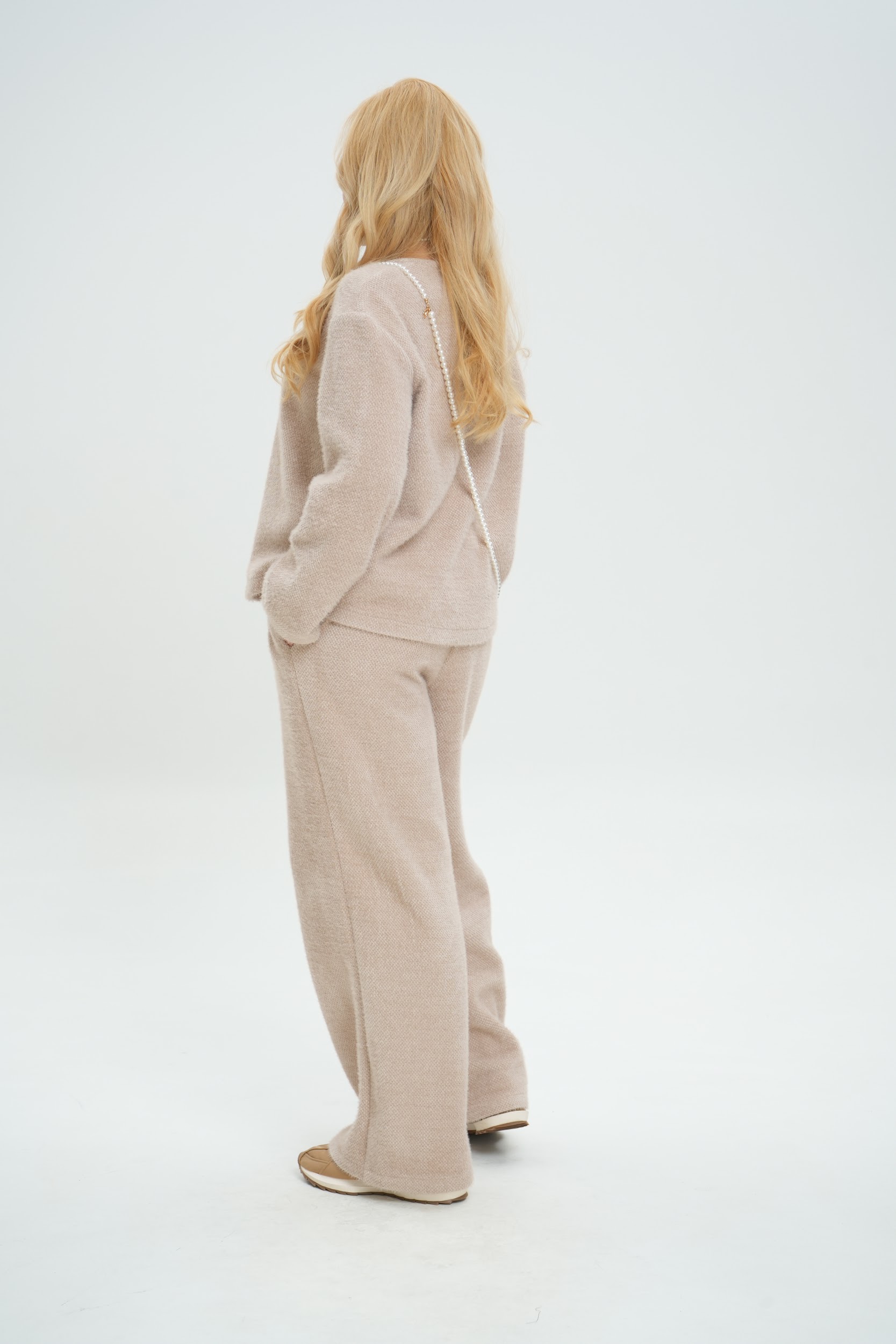 Брюки А117 Бежевый