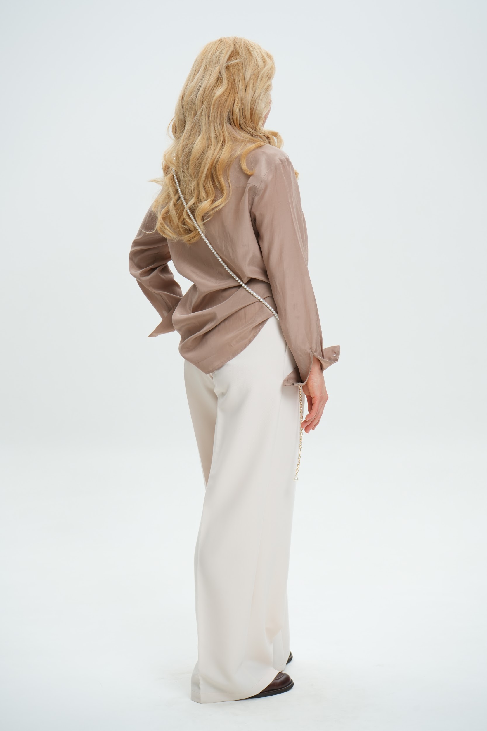 Рубашка А108 Коричневый