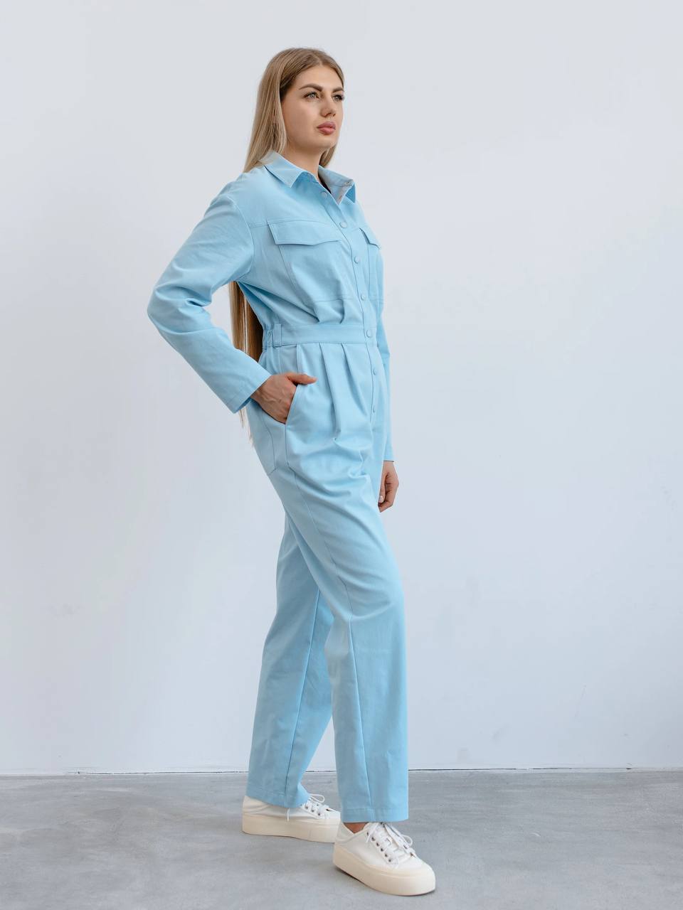 Комбинезон А130 Голубой