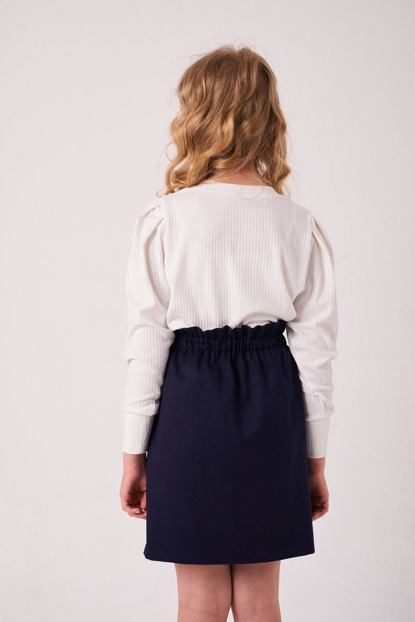 Юбка с карманами А427