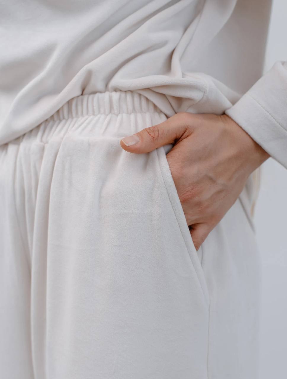 Брюки А118 Молочный