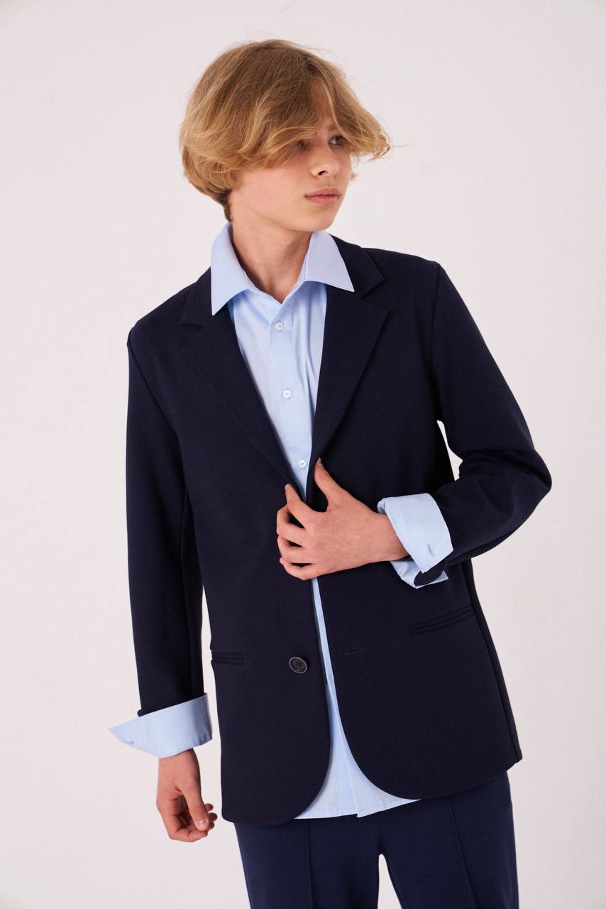 Пиджак трикотажный А423