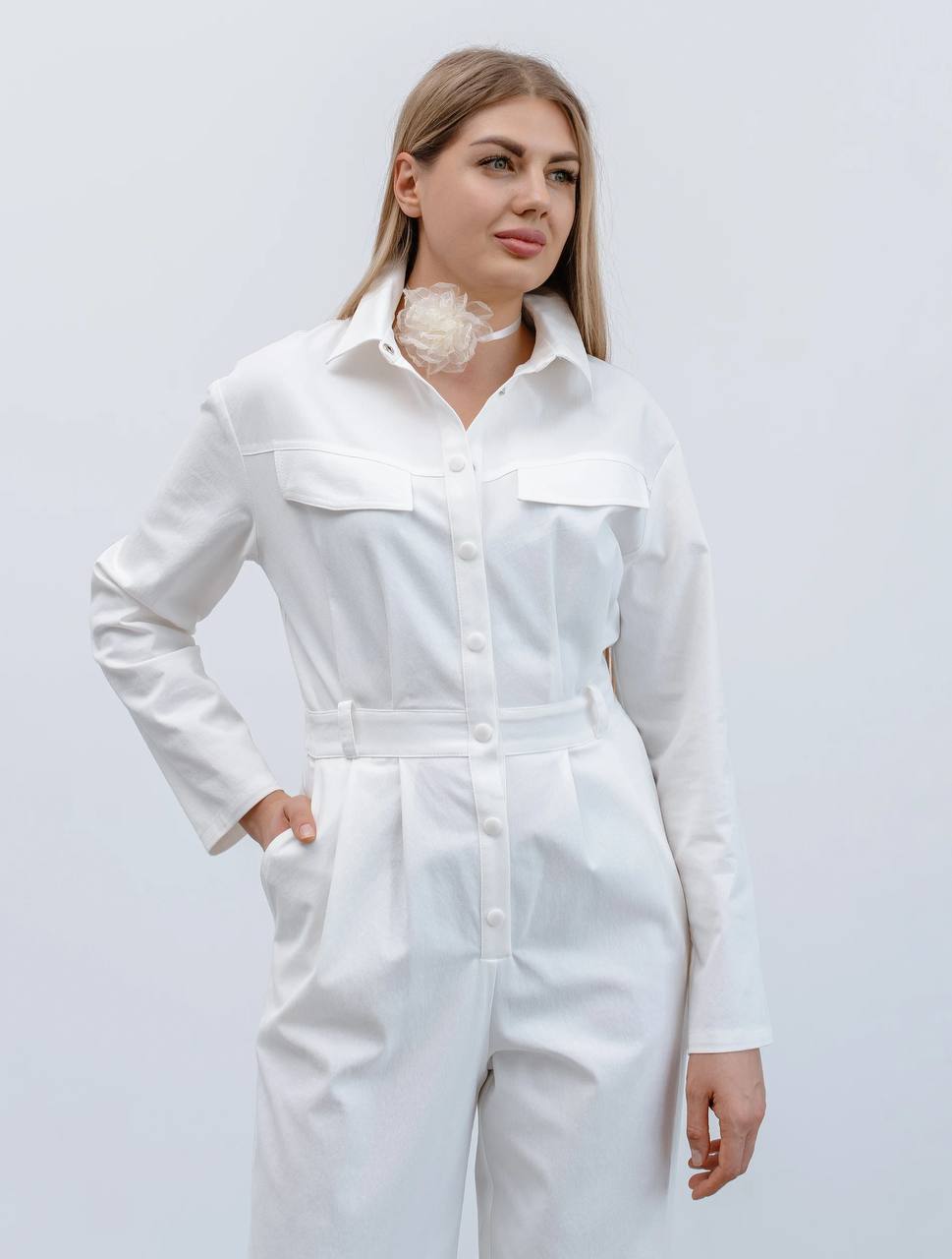 Комбинезон А130 Белый