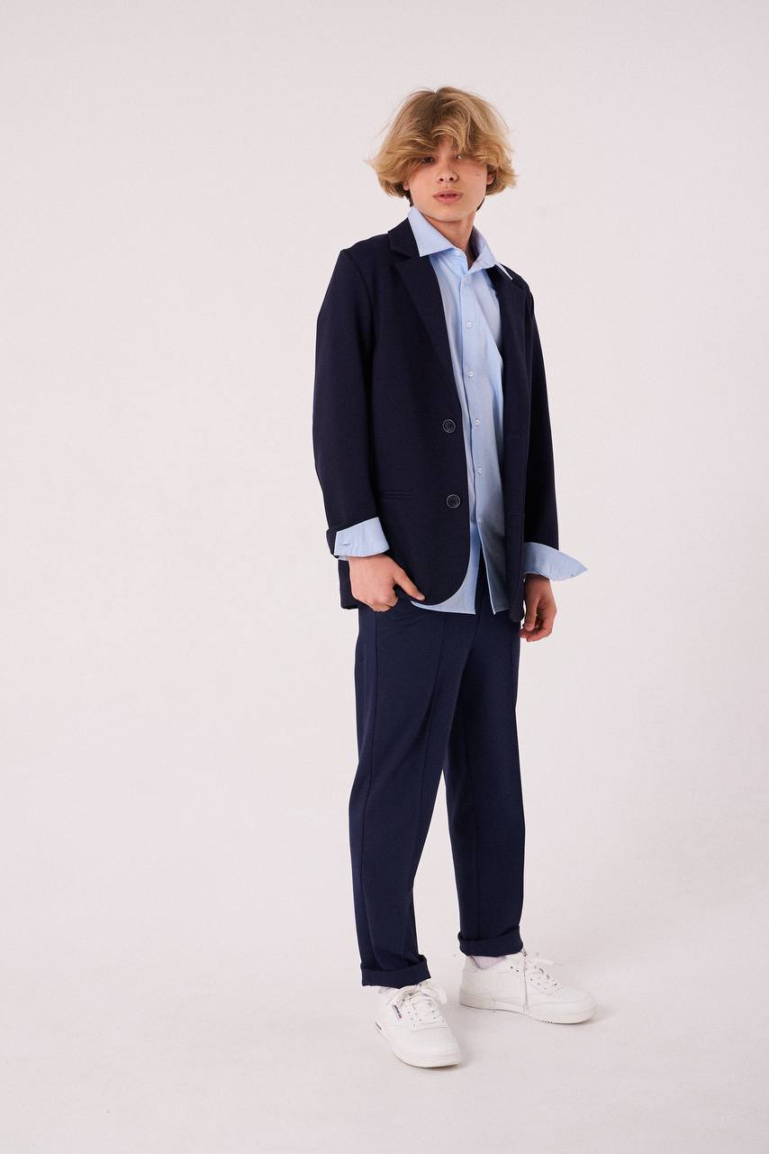 Пиджак трикотажный А423