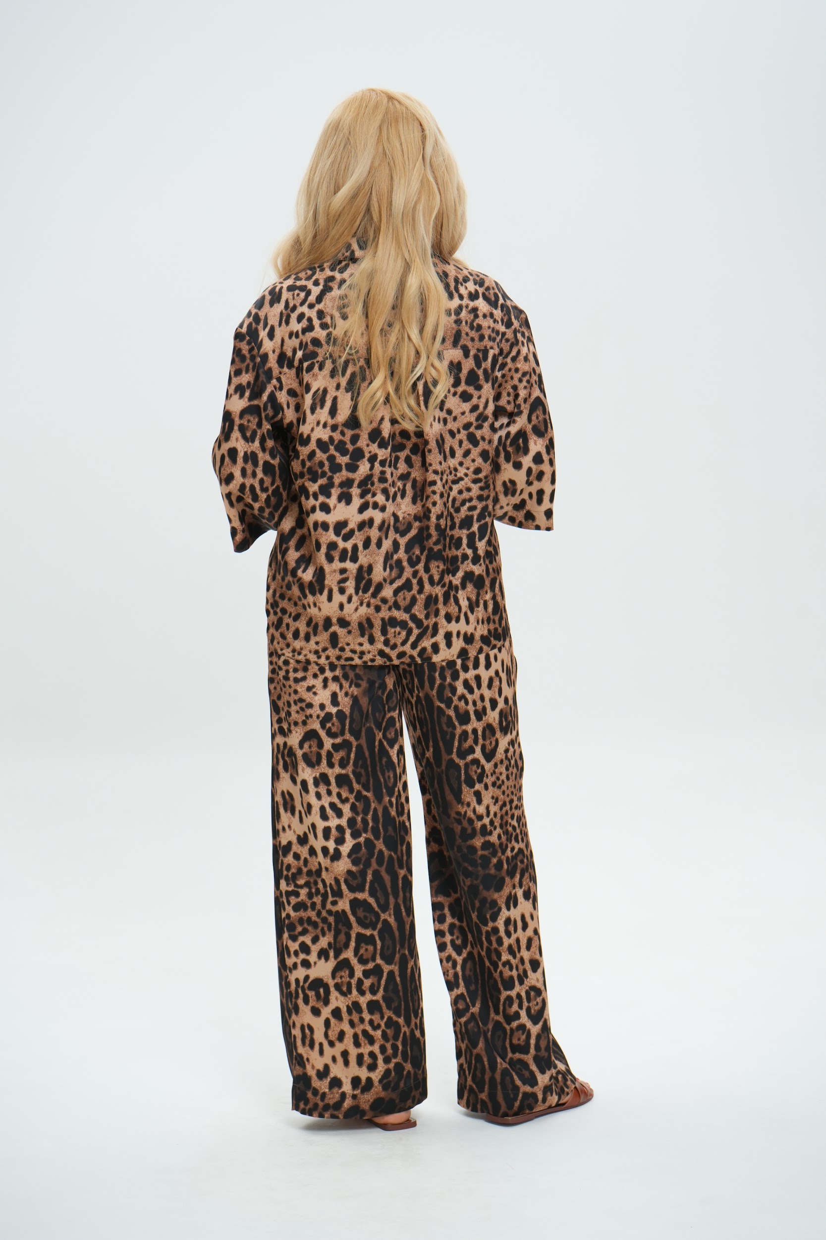 Брюки А143 Леопардовый