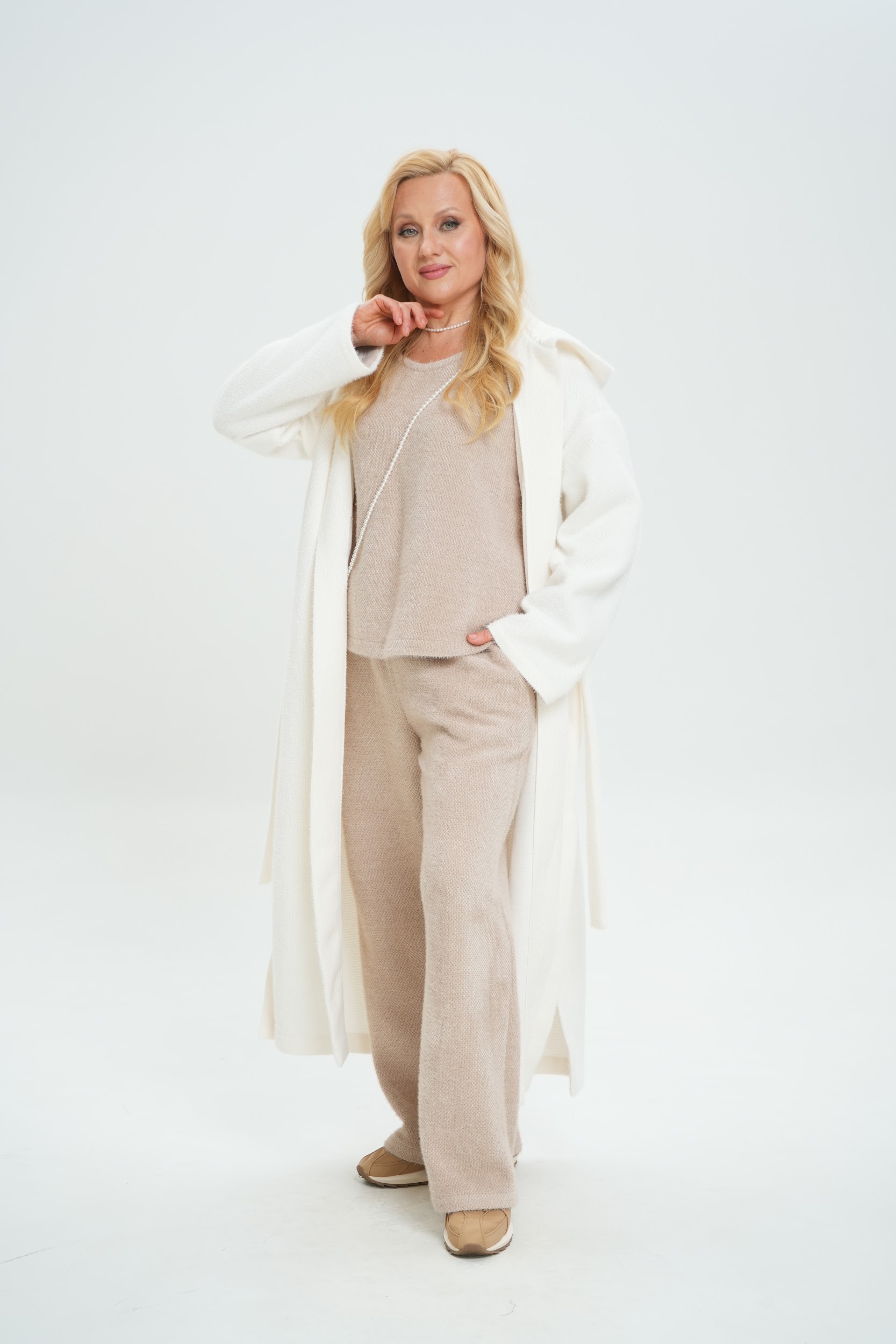 Джемпер А113 Бежевый