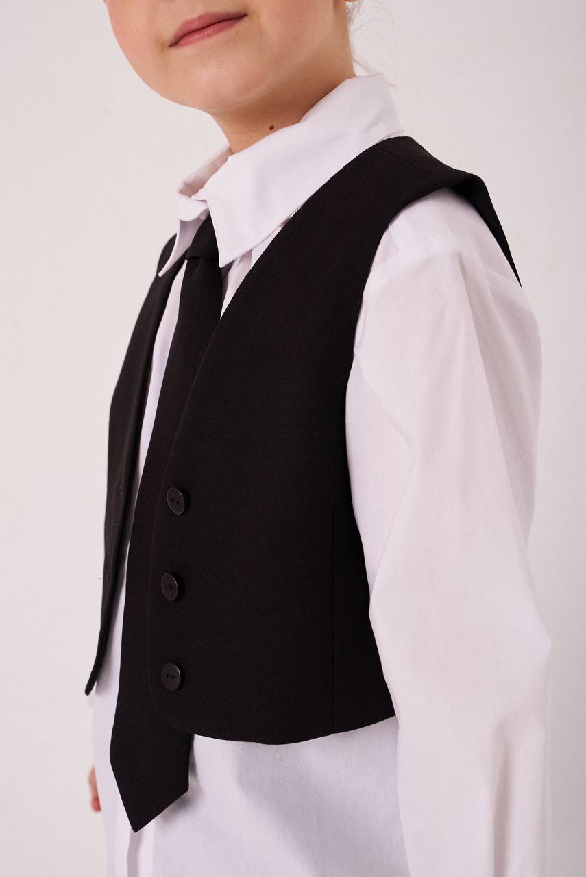 Жилетка укороченная А407