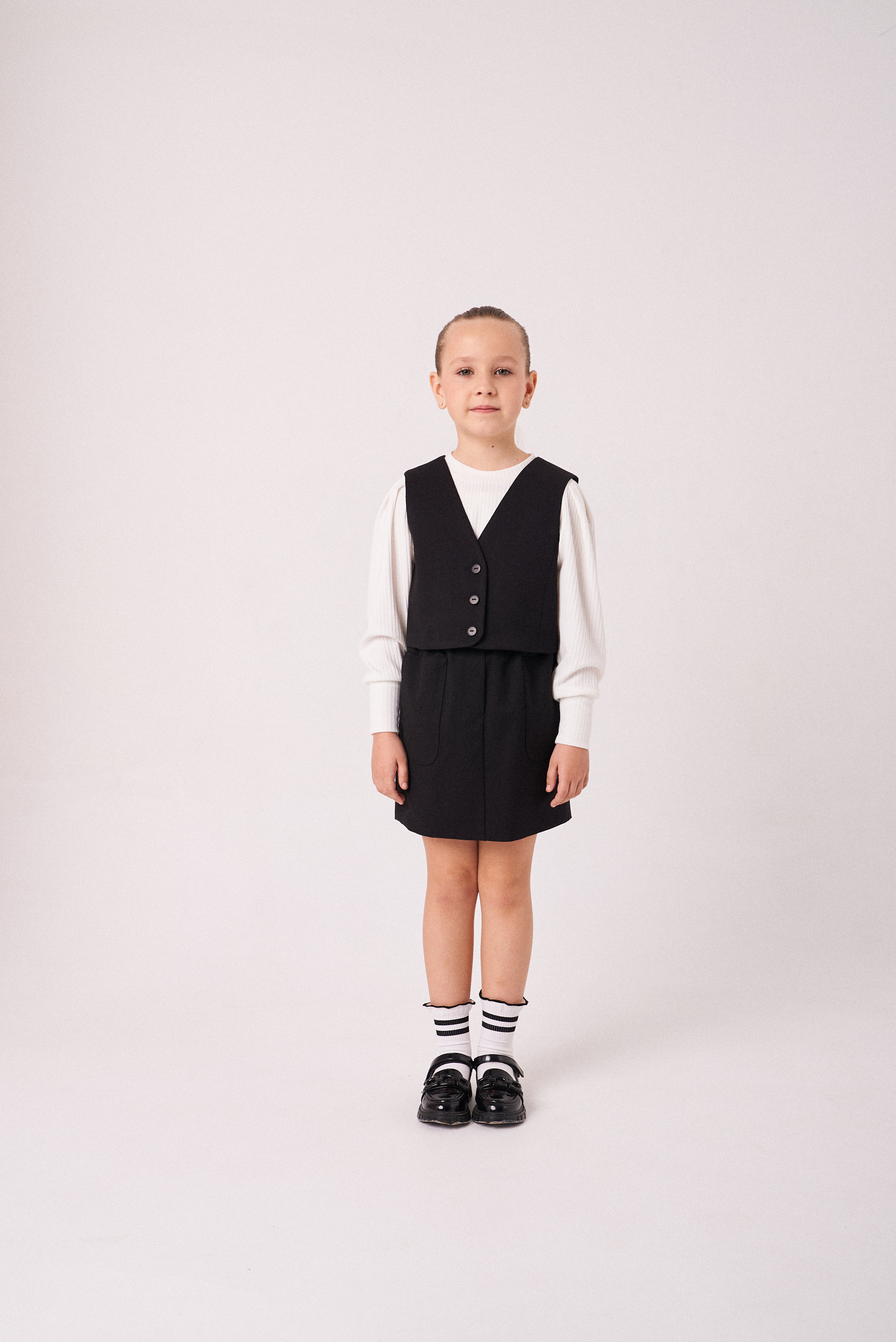 Жилетка укороченная А407