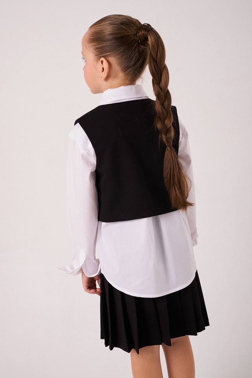 Жилетка укороченная А407