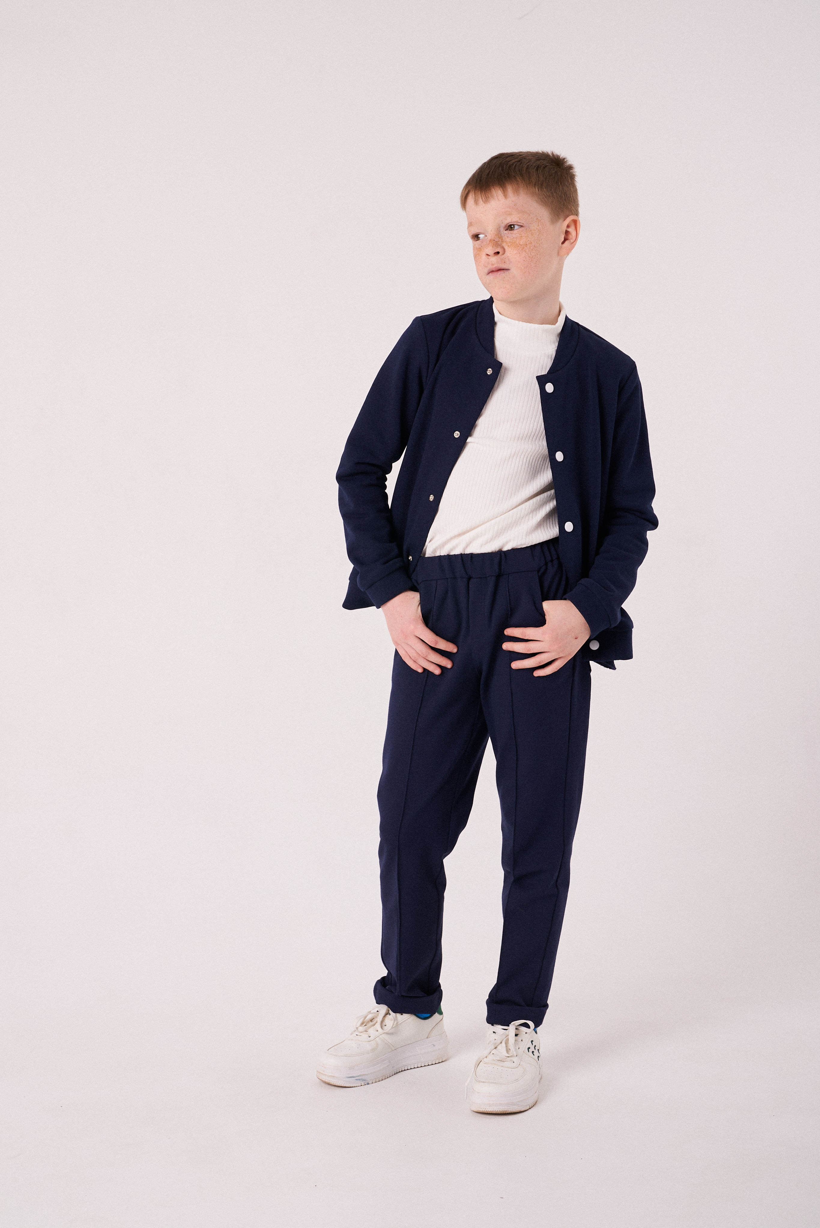 Брюки трикотажные А416