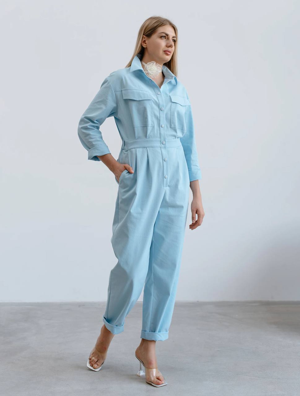 Комбинезон А130 Оливковый