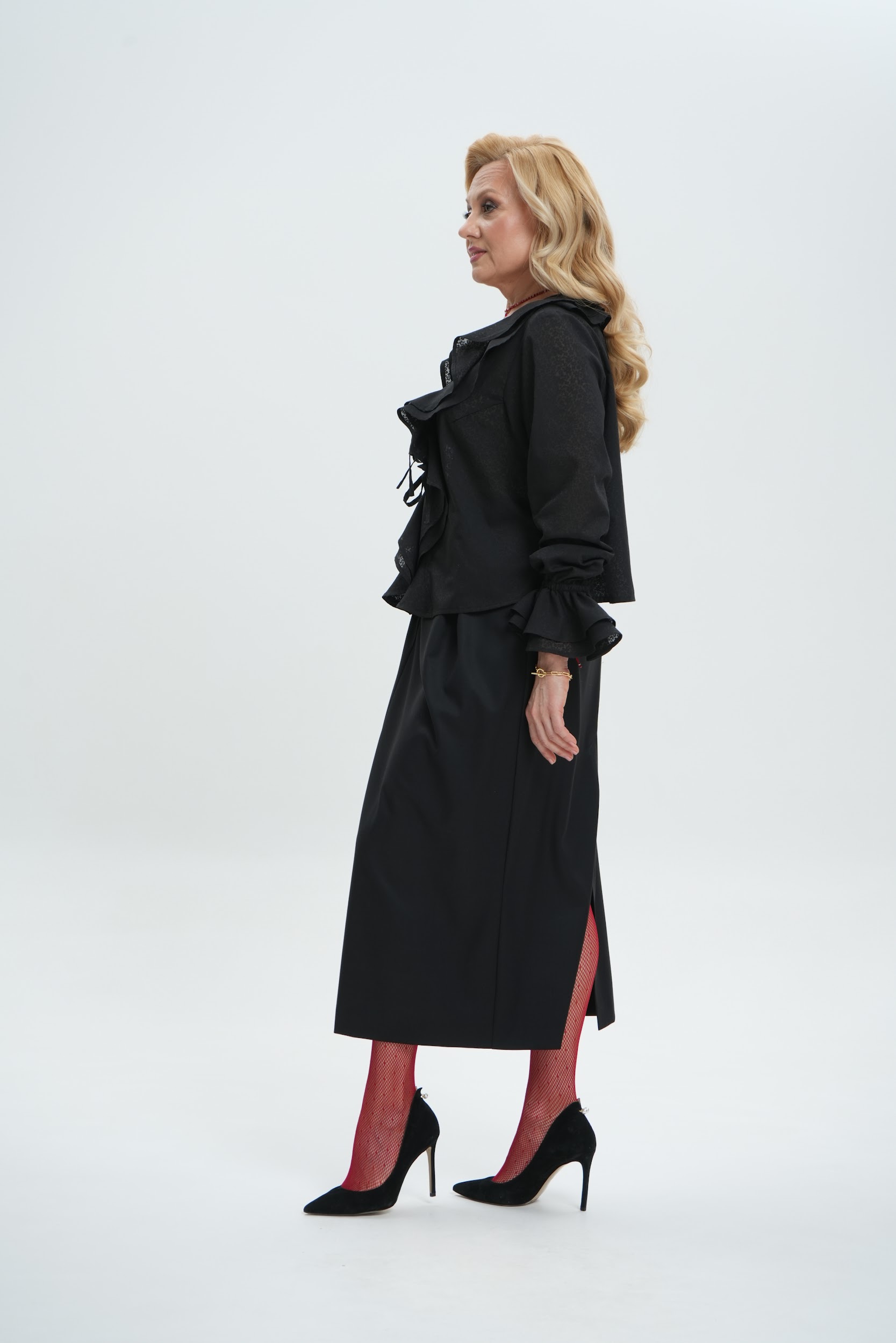 Юбка А145 Черный