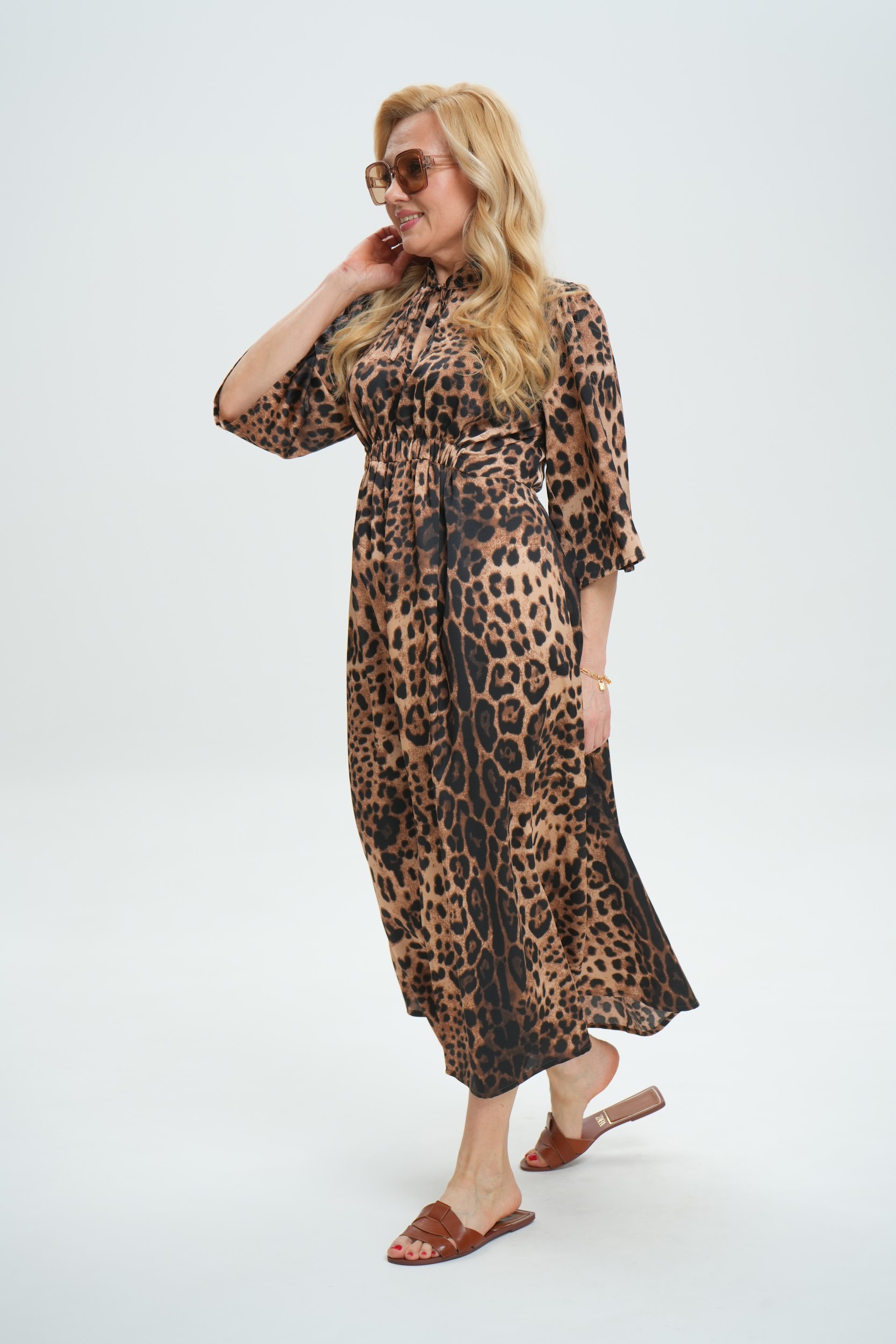 Платье А149 Леопардовый