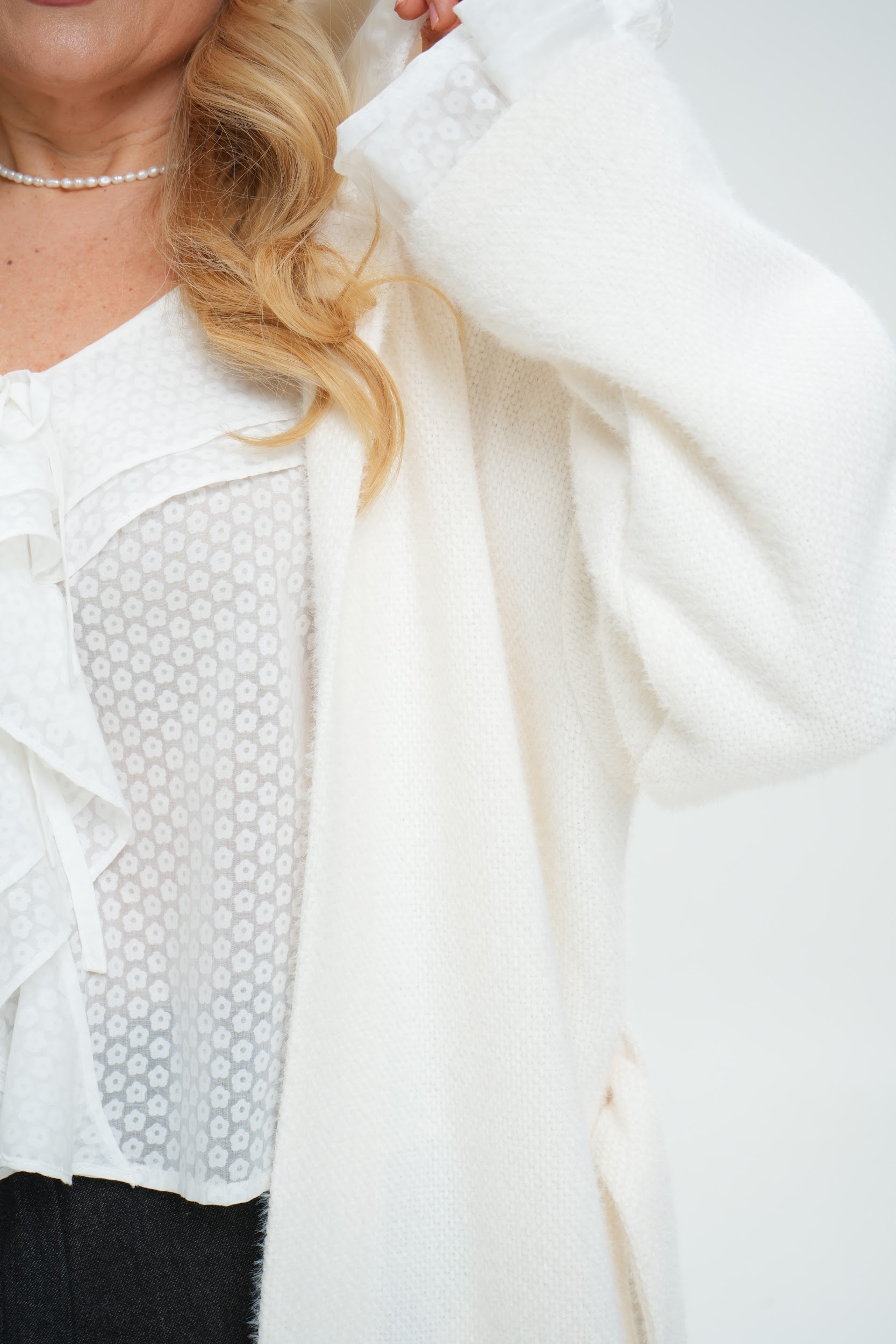 Кардиган А150 Белый