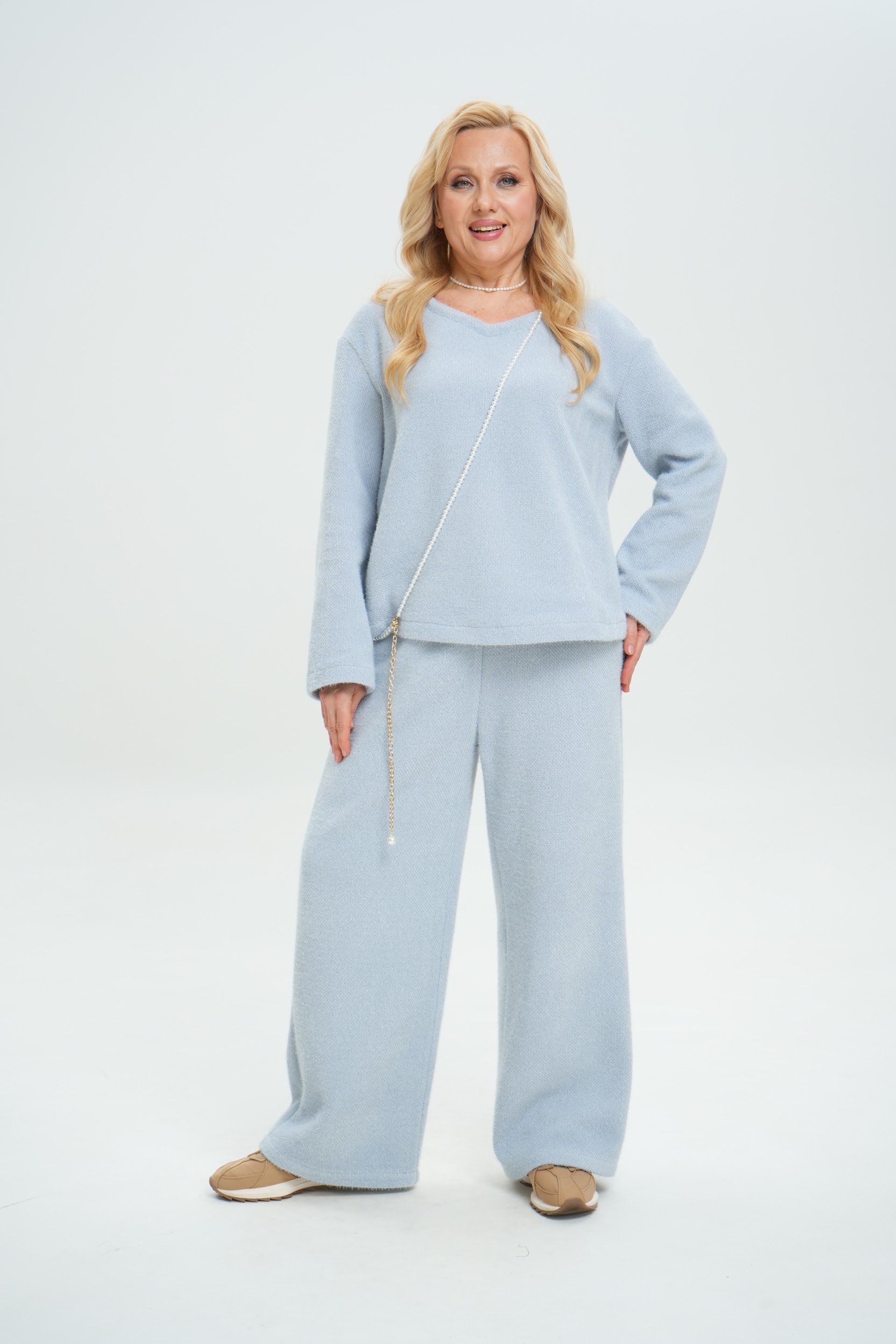 Джемпер А113 Голубой