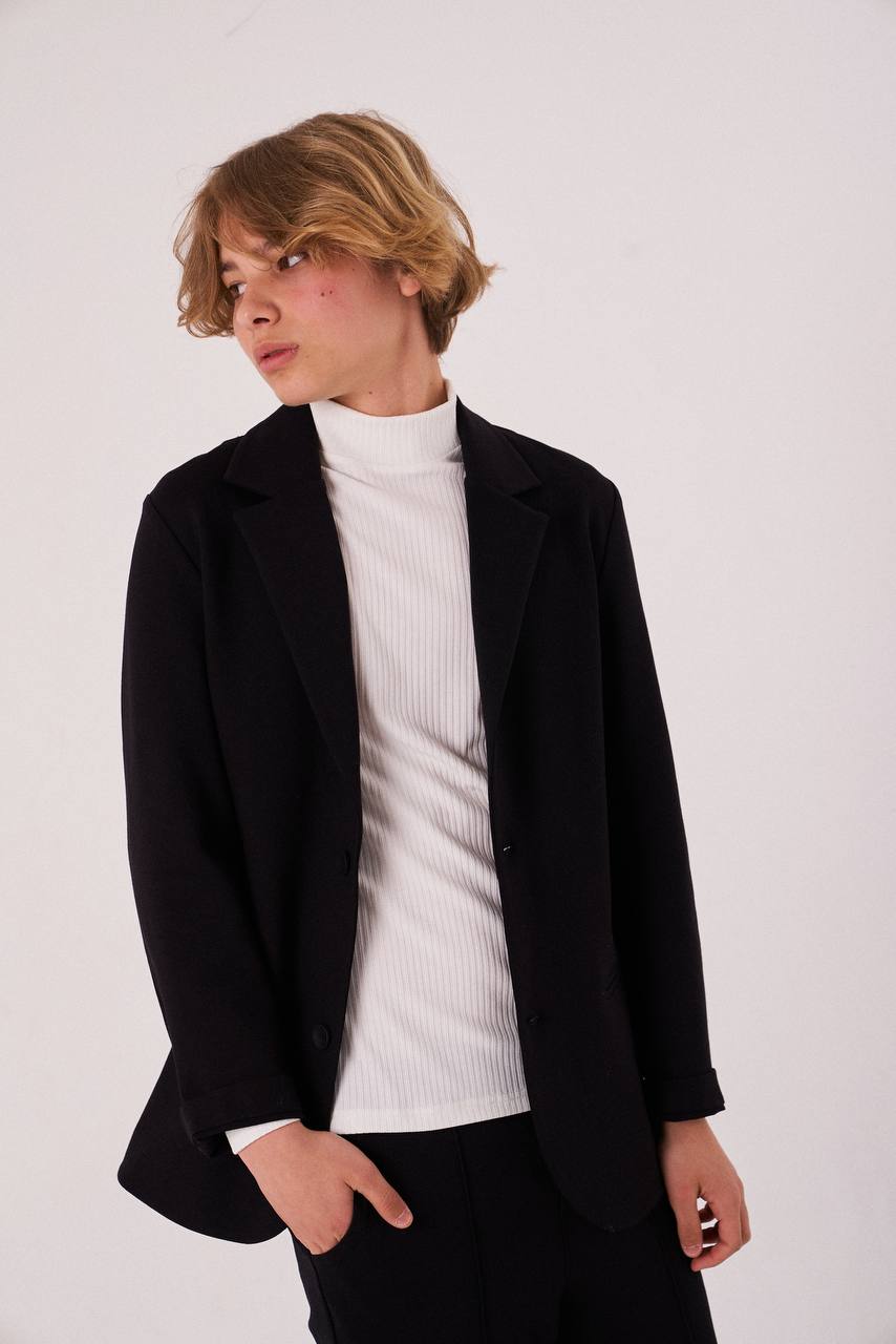 Пиджак трикотажный А423