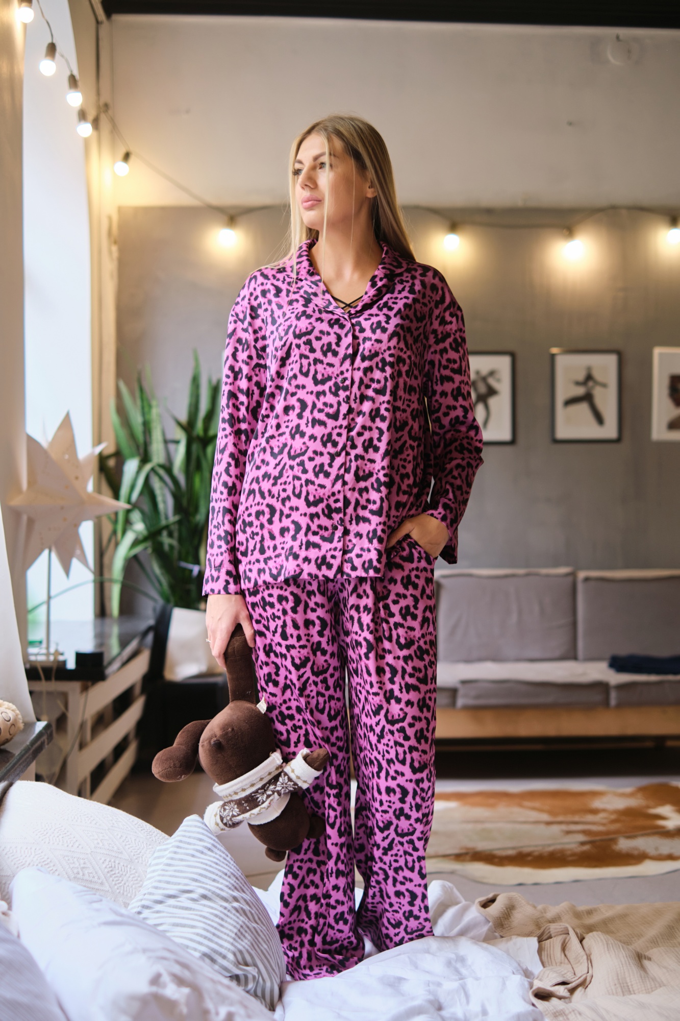 Пижама А356 Фуксия