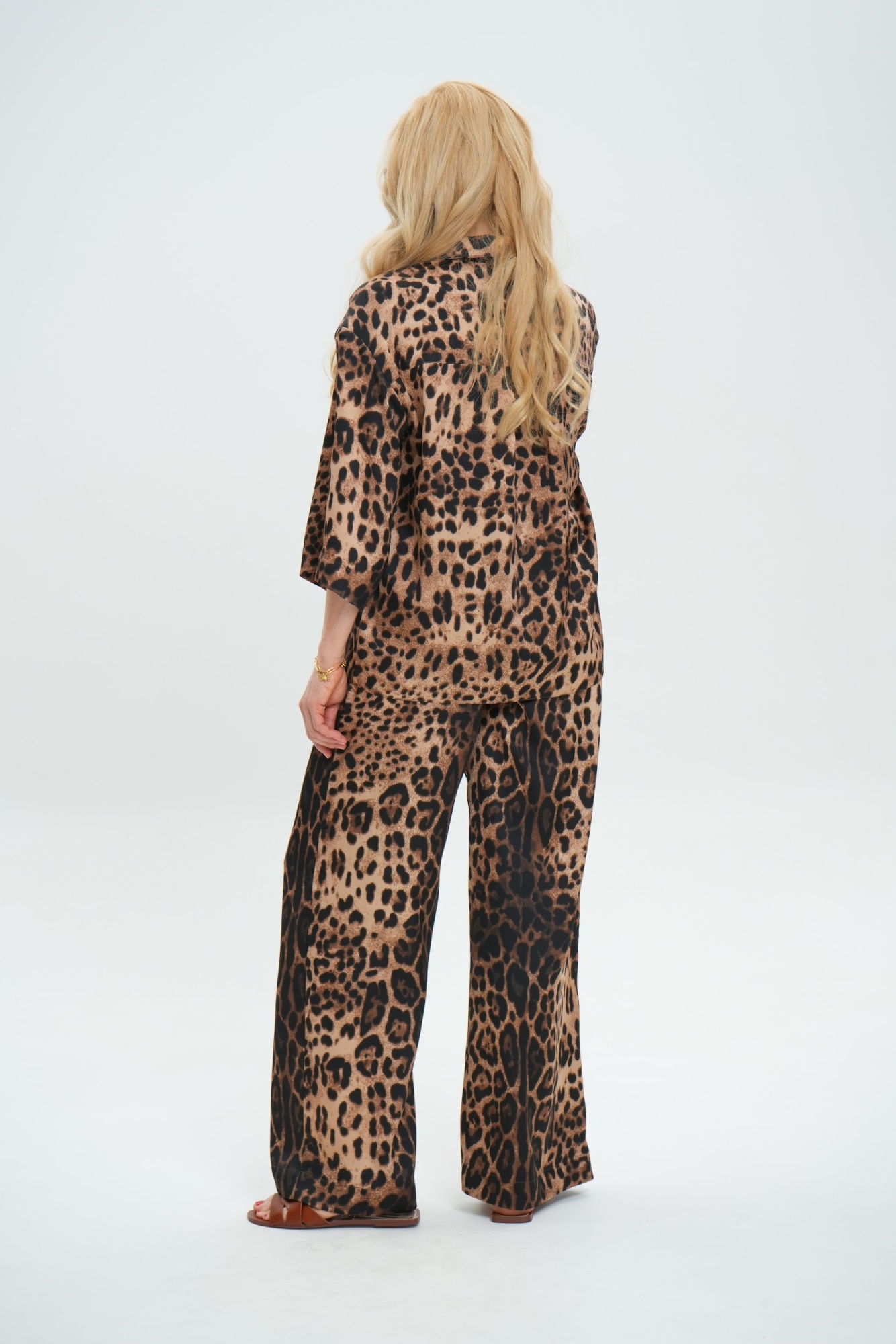 Блузка А142 Леопардовый