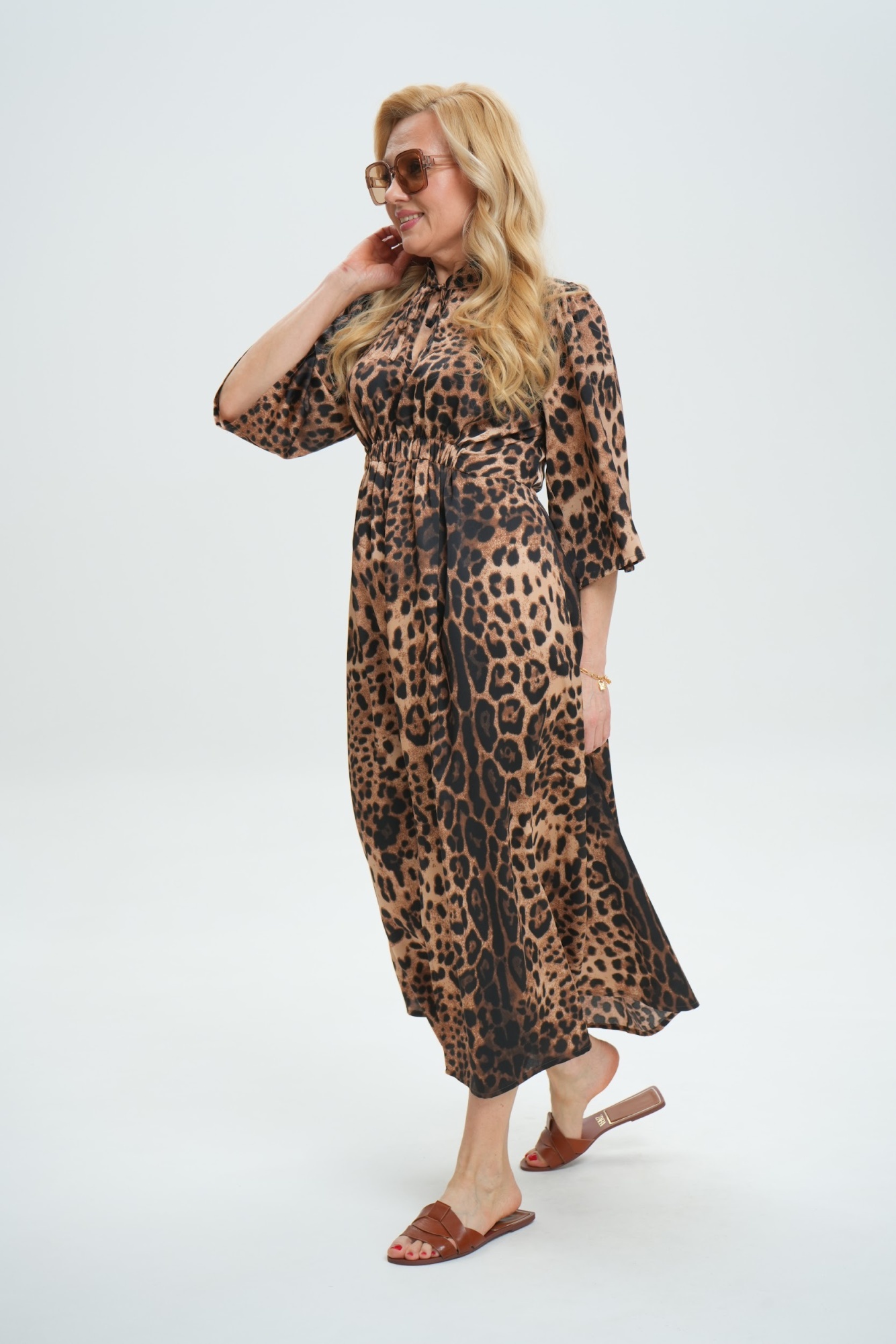 Платье А149 Леопардовый
