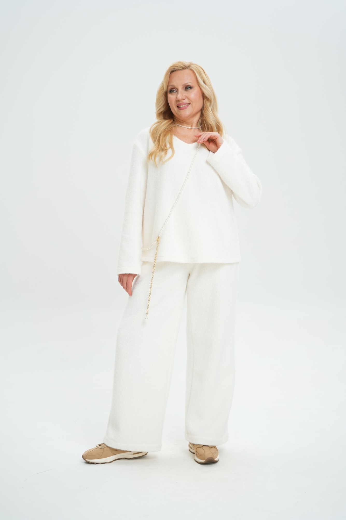 Джемпер А113 Белый