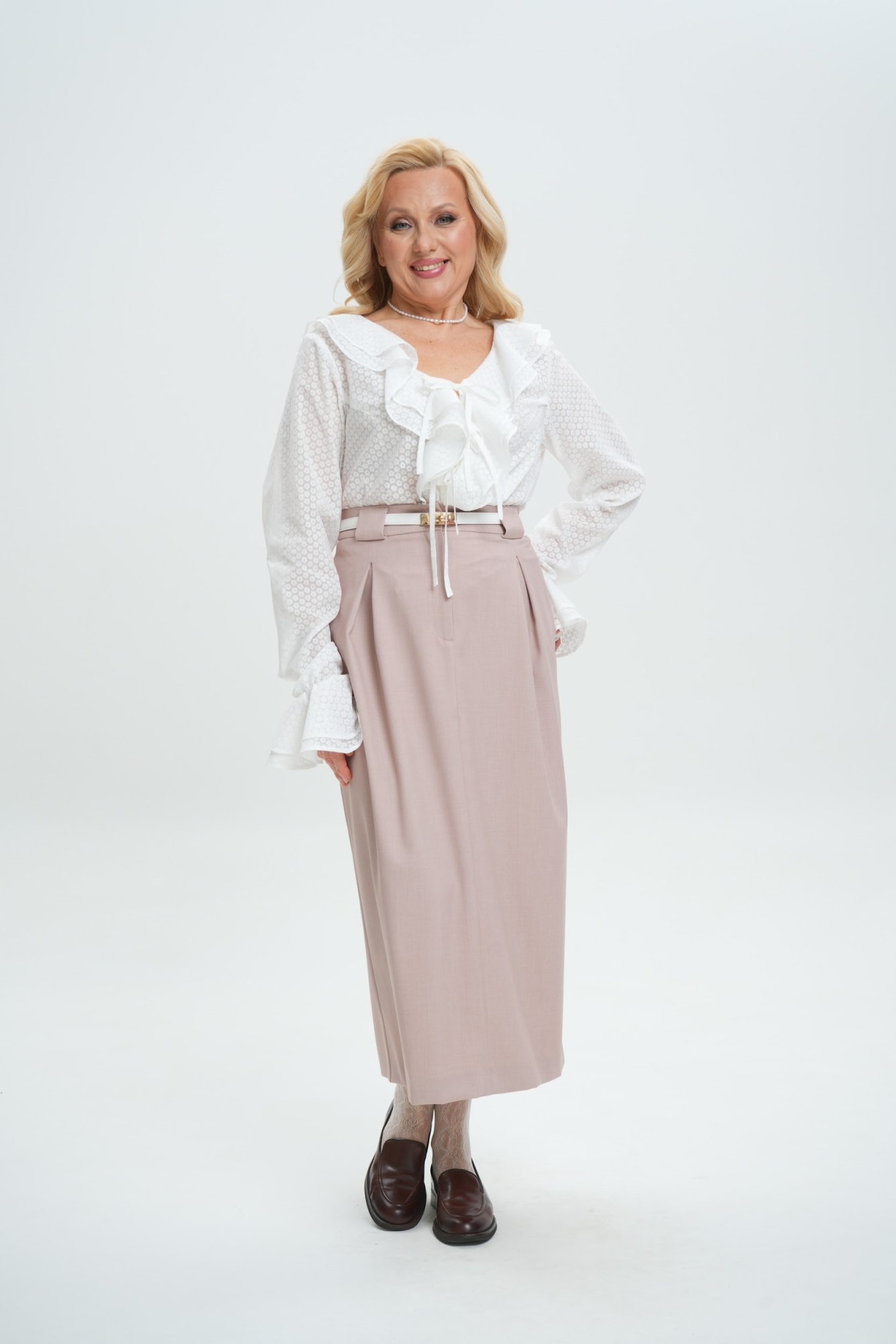 Юбка А145 Капучино